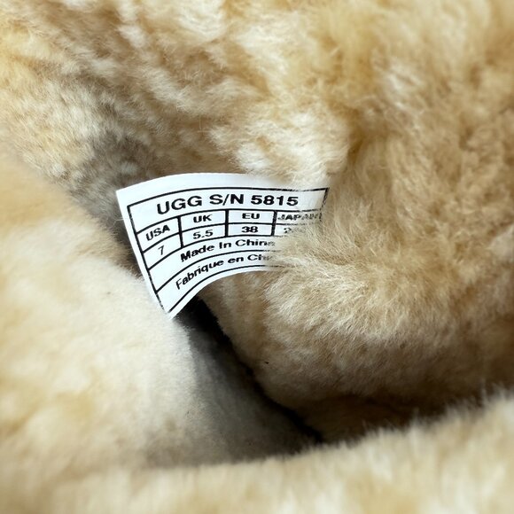 EUC UGG 5815 Classic Tan Tall Boots - Picture 9 of 12